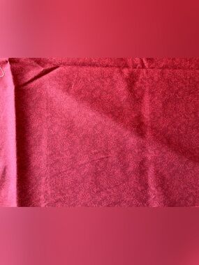 Quilting Sewing Marcus Fabrics Folk Art Flower #8287 Dark Red Paisley 2 3/4 Yds